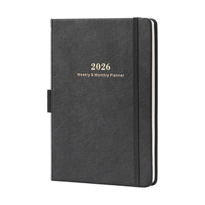Agenda Semanal 2026, Encuadernada en Espiral, Tamaño A5, de Bolsillo, en Inglés, Eficiente, con Logotipo Personalizable, Ecológica, Planificador, Calendario - Product Image 1