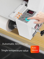 Laminadora de Rollo Semiautomática con Control Digital de Temperatura, 335 mm, Laminación en Caliente y Frío, para Oficina y Fotos, Gran Venta