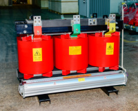 Transformateur de puissance triphasé à sec Anrui SCB 15KV/400V 50Hz à enroulement en cuivre, multi-capacités 480V 15KV