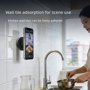 Cargador Inalámbrico Magnético para Auto de 15W |   Ventosa de succión fuerte con adhesión sin residuos |   Ajuste Libre Multiángulo |   Compatible con Vidrio/Azulejo - Product Image 6