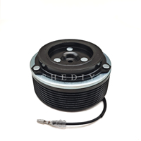 Polea de Embrague para Compresor de Aire Acondicionado de 110 mm y 12 V, 8PK, Compatible con Motor X6 740 N54 (2008-2010), Rodamiento de Aire Acondicionado para Automóvil 35 55 22 CSE717
