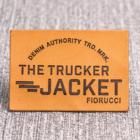 Nouveautés Étiquettes en cuir personnalisées avec logo gravé pour jeans Vêtements Étiquette en cuir personnalisée pour vêtements