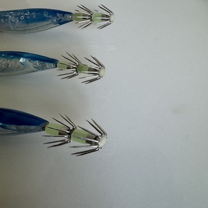 Offre Spéciale acier à haute teneur en carbone poulpe tissu léger modèle calmar gabarit crevettes appât <span class=keywords><strong>crochet</strong></span> gabarits pêche en mer leurre bateau d'eau salée - Product Image 6