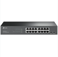 TP LINK TL SF1016D, Switch Fast Ethernet de 16 Puertos, Switch No Administrado de 10/100 Mbps, Switch LAN de 16 Puertos, Switch de Red Ethernet