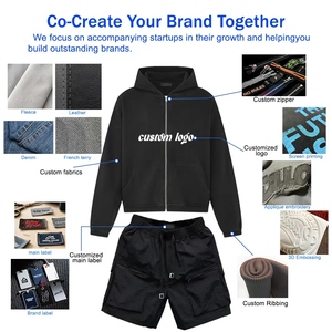 Tùy Chỉnh Ma Quỷ Sừng Hoodie Đinh Tán Thiết Kế Brim Chống Nhăn 100% Bông Lông Cừu <span class=keywords><strong>M</strong></span>àn Hình In Tùy Chọn Tùy Chỉnh Nặng Thời Trang <span class=keywords><strong>D</strong></span>ạo Phố - Product Image 6