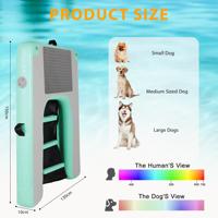 Plateforme flottante gonflable pour animaux de compagnie, jouet aquatique essentiel pour la famille, plateforme d'escalade pour chiens avec rampe de bateau pour la baignade dans les lacs