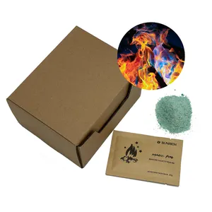 25g Kraft paper bag flame broiler magic turn your flame into a magical flame