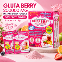 Poudre de Gluta Berry sans sucre, végétalienne, non-OGM, personnalisée, 200 000 mg, pour éclaircir la peau des adultes, complément alimentaire OEM