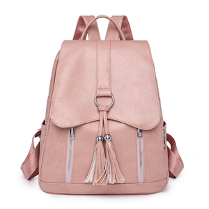 Tendenza 2025 Vintage logo di lusso viaggio <span class=keywords><strong>blu</strong></span> grande sport Outdoor da <span class=keywords><strong>donna</strong></span> rinforzata in pelle sintetica zaino per lavoro - Product Image 2