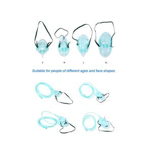 Masque à oxygène simple jetable médical d'approvisionnement direct d'usine consommables médicaux certifiés ISO Ce - Product Image 2