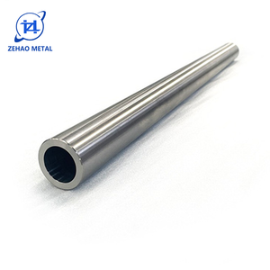 <span class=keywords><strong>Tube</strong></span> en zirconium pur de haute qualité R6070 sans soudure/soudé, découpe sur mesure pour l'industrie chimique et pharmaceutique, prix au kg - Product Image 2