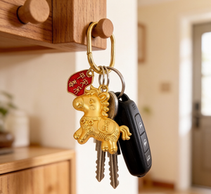 พวงกุญแจรูปม้าปีนักษัตรจีน ปี 2026 ขายส่ง ใช้เป็นจี้กระเป๋า สายคล้องโทรศัพท์ ของขวัญปีใหม่ ของตกแต่ง และของที่ระลึกสำหรับงานอีเว้นท์ - Product Image 1