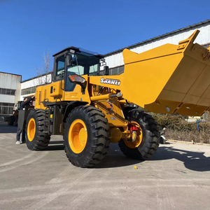 शान्ली कुशल 4x4 विध्वंस मिनी फ्रंट लोडर व्हील लोडर वीइचाई इंजन उच्च लोड क्षण कम कीमत 5 टन रेटेड लोड 44.7kw - Product Image 1