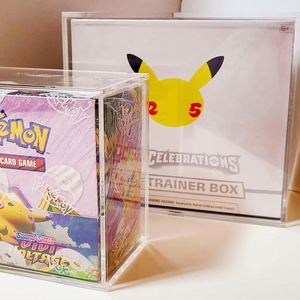 Boîte de rangement de luxe moderne et résistante à l'eau FX Acrylic Elite pour cartes Yu-Gi-Oh! et les boîtes de boosters Pokémon TCG - Product Image 3
