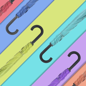 Paraguas Recto Grande de Alta Calidad Personalizado para Exteriores, Paraguas de Golf Recto Personalizado de 30 Pulgadas con Logotipo - Product Image 6