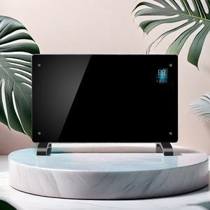 Nouveau produit - Chauffage électrique intelligent à écran tactile en verre LED - Chauffage par convection rapide et sûr avec télécommande pour la maison - Product Image 5