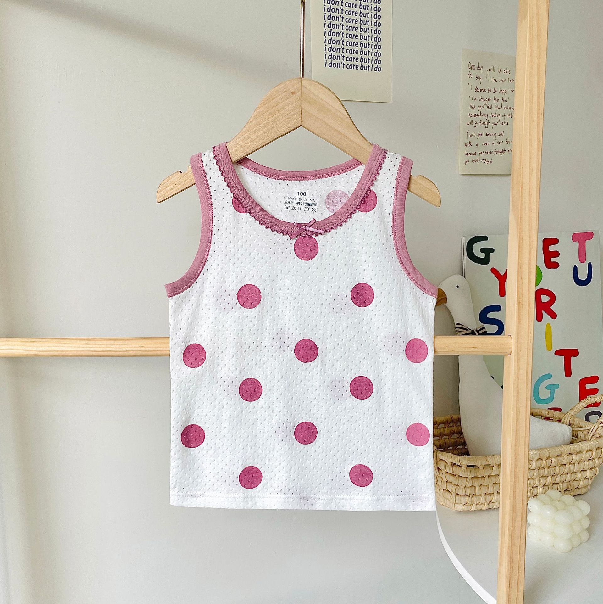 Foreign - purple polka dots