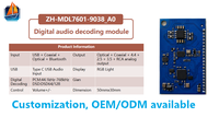 Amplificateur audio HIFI personnalisé, module de décodage audio numérique ES9038Q2M, DSD512 PCM768K