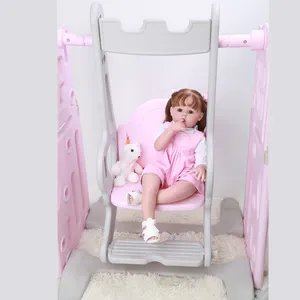 Hot Sale Custom Design Accessories Realistic Silicone Smile Beautiful Open-mouth Doll Baby Reborn On The Swig