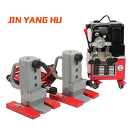 Cric hydraulique manuel et électrique multi-étages réglable robuste 10T 16T 20T 26T pour levage de marchandises