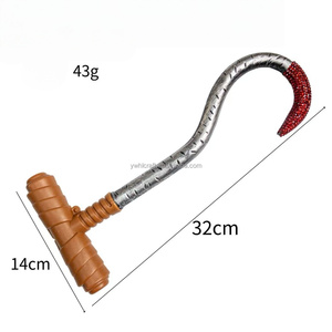 HLC Spencer Hacha Miniatura de Bronce Antiguo con Incrustaciones de Diamantes, Gancho de Carnicero con Diamantes, Juguete de Broma Sangrienta de Halloween, Regalos para Amantes de las Armas - Product Image 5
