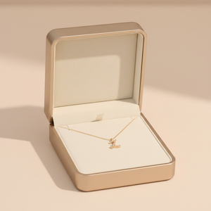 Most Popular Fine Jewelry Unique Design Real Natural Diamond 18 Carat Gold Diamond Necklace Letter Z Pendant Necklace For Girls - Product Image 6