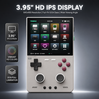 Console de jeu portable TRIMUI Brick Pro 3,96 pouces IPS Linux avec WiFi, double joystick, lecteur de jeux rétro portable