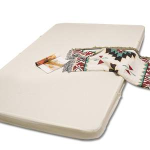 Colchón de camping 2025: Funda individual de algodón resistente a la suciedad, colchón inflable de algodón para exteriores, cubierta doble transpirable. - Product Image 2