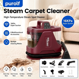 Nettoyeur vapeur portable haute puissance 16KPa, nettoyeur <span class=keywords><strong>de</strong></span> taches professionnel pour canapé, matelas, voiture - Product Image 1