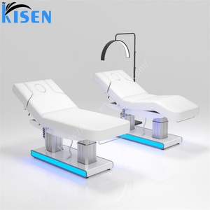 Kisen Modern Professional Wide Thermal Massage Bed Thai Head Spa Facial Heated <b>Electric</b> Massage <b>Tables</b> for Beauty Salon - Product Image 2