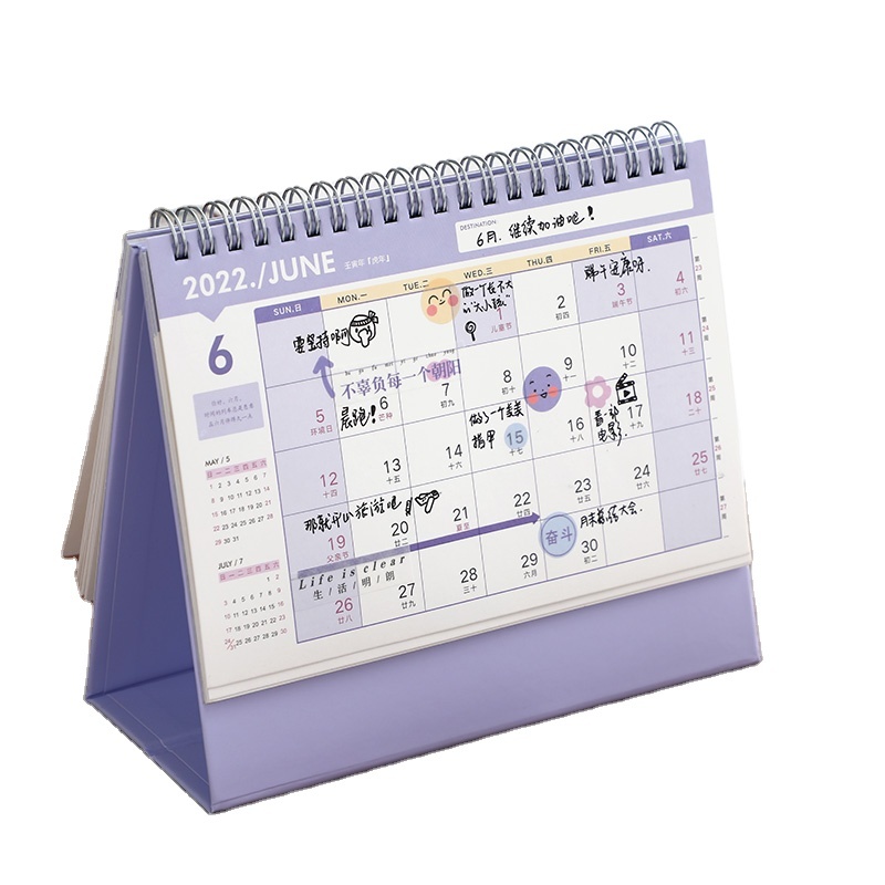 Custom Logo Durable PU Cover Desk