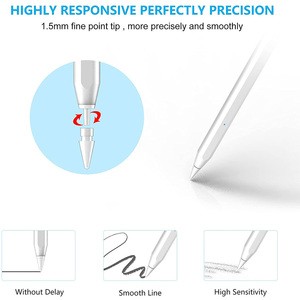 Metal <span class=keywords><strong>Digital</strong></span> Capacitive Touch Active Stylus Pen Pencil para <span class=keywords><strong>iPad</strong></span> <span class=keywords><strong>Pro</strong></span> Tablet - Product Image 2