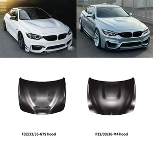 Hot Performance Upgrade Exhaust Pipe Spoiler Front and Rear Car Bumpers Body Kit for BMW 4 Series F32/33/36/M4 - Product Image 5