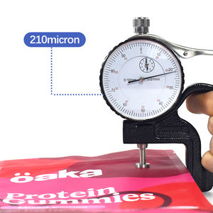 Sachets personnalisés 10G 20G en matériau de qualité alimentaire, finition mate, avec <span class=keywords><strong>fermeture</strong></span> éclair, pour emballage alimentaire de protéines et de bonbons gélifiés - Product Image 6