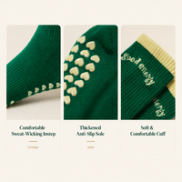 Chaussettes de yoga et de Pilates personnalisées avec logo imprimé, livraison rapide, chaussettes antidérapantes douces de qualité supérieure