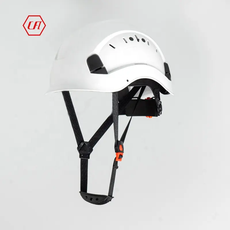 EN397 ANSI ISEA Z89.1 Ventilado ABS Tipo 1 CLASE C Casco duro Construcción Casco de seguridad