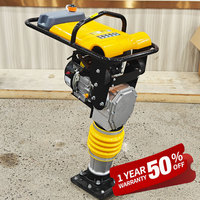 Compacteur vibrant industriel pour la construction routière, haute efficacité, 6,5 CV