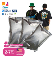 Poudre de fusion à chaud DTF acrylique écologique de qualité supérieure, à fusion rapide, 1 kg/sac, faible poussière, compatible avec tous les types d'encre pour des détails fins