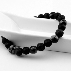 2026 Hot Selling Simple Popular Design Handmade <b>Beaded</b> <b>Bracelet</b> Titanium Steel Light Luxury Men's <b>Bracelets</b> Fashionable Jewelry - Product Image 5