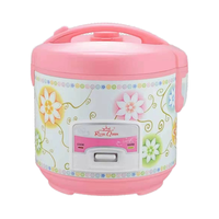Cuisinière à riz électrique nationale 500W, boîtier en plastique, cuve antiadhésive, écologique