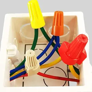 Prise facile de connecteurs d'écrou d'aile de torsion de fil électrique pour