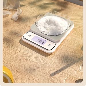 डिजिटल किचन स्केल 5/10 किग्रा पूरी तरह से वाटरप्रूफ एलसीडी डिस्प्ले इलेक्ट्रॉनिक फूड स्केल स्टेनलेस स्टील ज्वेलरी फूड स्केल - Product Image 4