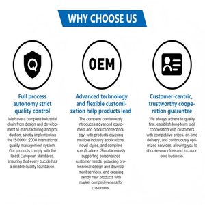 Hebilla de Correa de 38 mm de Alta Resistencia con Cierre a Presión y Correa de Hombro Reforzada y de Alta Resistencia - Product Image 5