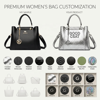 Sac fourre-tout exécutif personnalisé avec logo, 3 couches d'organisation, sac à main professionnel pour femme, boutique, marque privée, usine OEM ODM