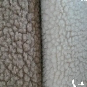 Wholesale of all polyester particle lamb wool for lining in mid to high-end factories in 2023, welcome to order for lining