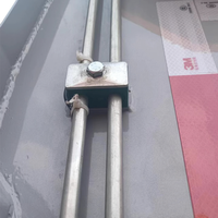 Collier de serrage pour tuyau en plastique à double trou, série légère DIN3015, taille métrique, en acier au carbone, directement de l'usine
