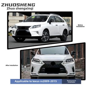Parachoques Delanteros para Automóviles Modelo 2020 para Actualización de 09-15 en Estado Nuevo, con Faros de Triple Ojo y Conjunto de Parachoques Delantero Nuevo R - Product Image 3