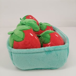 Fraises d'Émotion en Peluche Douces et Moelleuses, Jouets à Pousser, Excellent Cadeau pour <span class=keywords><strong>les</strong></span> Proches de Tous Âges, Comprend 5 Peluches Géantes - Product Image 6