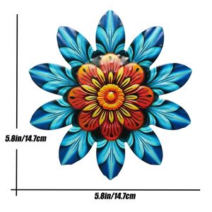 Fer Artisanat Métal Fleur <span class=keywords><strong>D</strong></span>écorations Murales <span class=keywords><strong>D</strong></span>'<span class=keywords><strong>été</strong></span> Fleur Sculpture Art Artisanat pour La Maison Salle De Bains <span class=keywords><strong>Cuisine</strong></span> Chambre Salon Jardin - Product Image 5