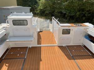 <strong>Wholesale</strong> Small <strong>Pontoon</strong> Boats Luxury Catamaran Yacht <strong>Pontoon</strong> Boat Fishing Speed Boat Sport for Family Leisure Australia for Sale - Product Image 5